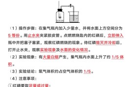 【2025秋新版】九年级上册化学期末必考8大实验题归纳