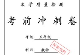 2025春人教版五下数学期中押题卷5套