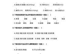 第五单元（A卷·基础篇）－2024-2025学年六年级语文下册单元分层训练AB卷（部编版）