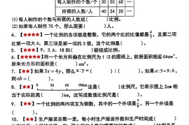 【人教版】六下数学期中复习四大专题精炼（专题一：填空题）(已优化)