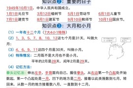 三下数学《年月日》核心知识点汇总+计算技巧+六大考点必刷题（练习+答案24页）