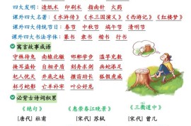 三下语文期中必背知识点汇总（15页）