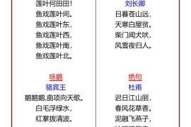 【2025秋新版】一年级语文上册必背古诗21首