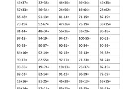 计算大作战！二上数学加减乘除计算训练卡（5038题）