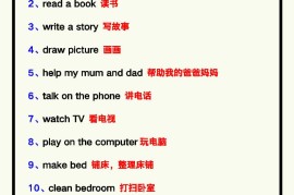 【2025秋新版】四年级英语上册《考试必会词组总结》，考试一定用的上！