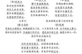 五下语文【期末复习重要考点归纳（9大高频考点）】