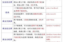 四年级下数学运算律分类练习题附答案(4)